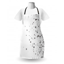 Grey Stars Celebration Apron