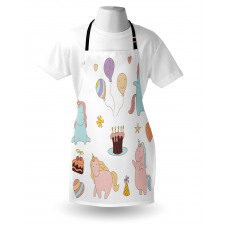 Birthday Animals Apron