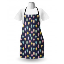 Gemstones Pattern Apron