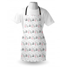 Be Happy Words Apron