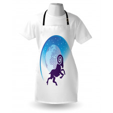 Globe Stars Goat Apron