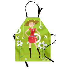 Fashion Teen Girl Apron