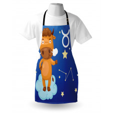 Bull on a Cloud Apron