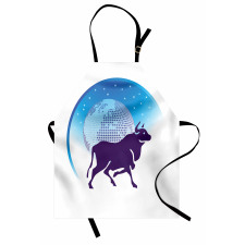 Globe Stars Bull Apron