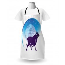 Globe Stars Bull Apron