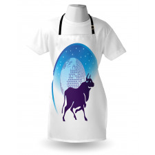 Globe Stars Bull Apron