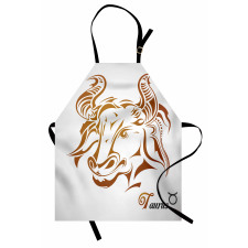 Bull Face Apron