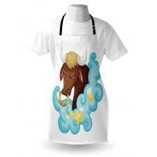 Bull Cloud Stars Apron