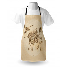 Ornate Ox Apron