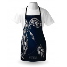 Bow Arrow Motif Apron