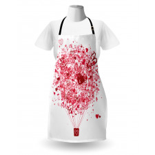 Love is in the Air Balloon Apron