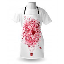 Love is in the Air Balloon Apron