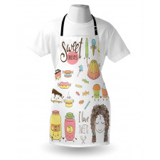 Girl with Sweets Apron