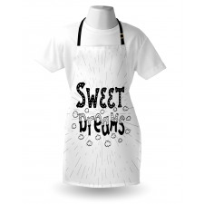 Retro Words Clouds Apron