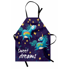 Unicorn Night Sky Apron