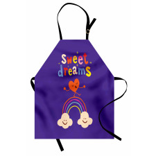 Hearts Clouds Apron