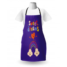 Hearts Clouds Apron