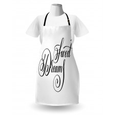 Modern Handwriting Apron