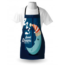 Bedtime Sleep Moon Apron