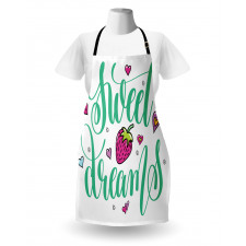 Hearts Strawberry Apron