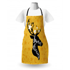 Silhouette of Deer Apron