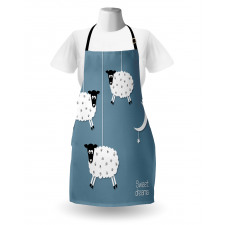 Sheep Moon Star Apron