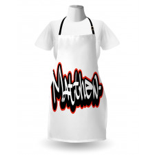 Hip-hop Street Art Name Apron