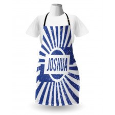 Navy Blue Worn Look Apron