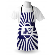 Nautical Grunge Name Apron