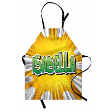 American Birth Name Apron