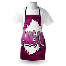 Girls Birthday Cartoon Apron