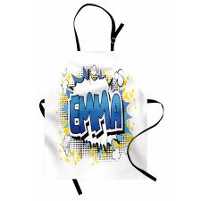 Youthful Teen Comic Book Apron