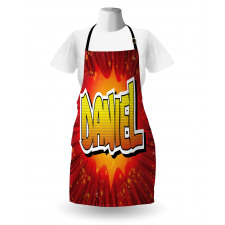 Stars American Boys Name Apron