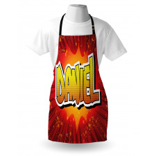 Stars American Boys Name Apron