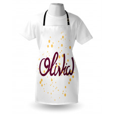 Traditional Girl Name Apron