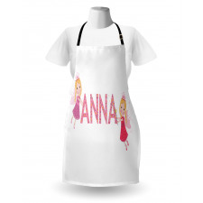 Nursery Themed Lettering Apron