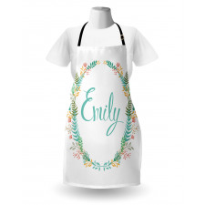 Vintage Leaves Design Apron