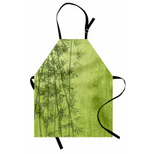 Green Bamboo Growth Apron