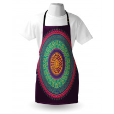 Curls and Petals Oriental Apron