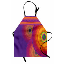 Colorful Mandala Motif Apron