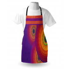 Colorful Mandala Motif Apron