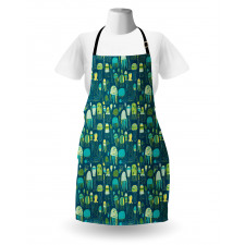 Funny Sea Creatures Apron