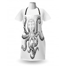 Sea Animal Artwork Apron