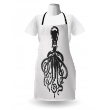 Contemporary Sea Animal Apron