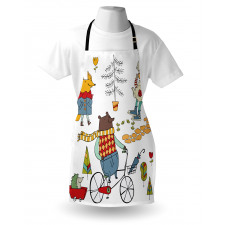 Urban Forest Characters Apron