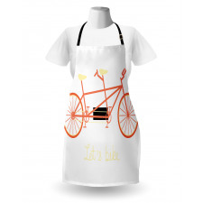 Lets Bike Retro Vehicle Apron