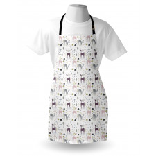 Woodland Deer Leaves Apron