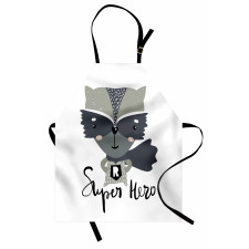 Super Hero Raccoon Apron