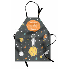 Doodle Astronaut Apron