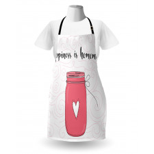 Jar of Love and Swirls Apron